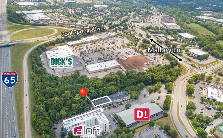 Pictures of Office property located at 7105 S Springs Dr, Franklin, TN 37067 for lease - image #1