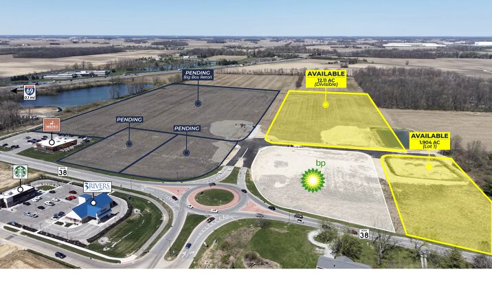 Pictures of Retail, Land property located at SR 38 and Heritage Way, Pendleton, IN 46064, Pendleton, IN 46064 for lease - image #1
