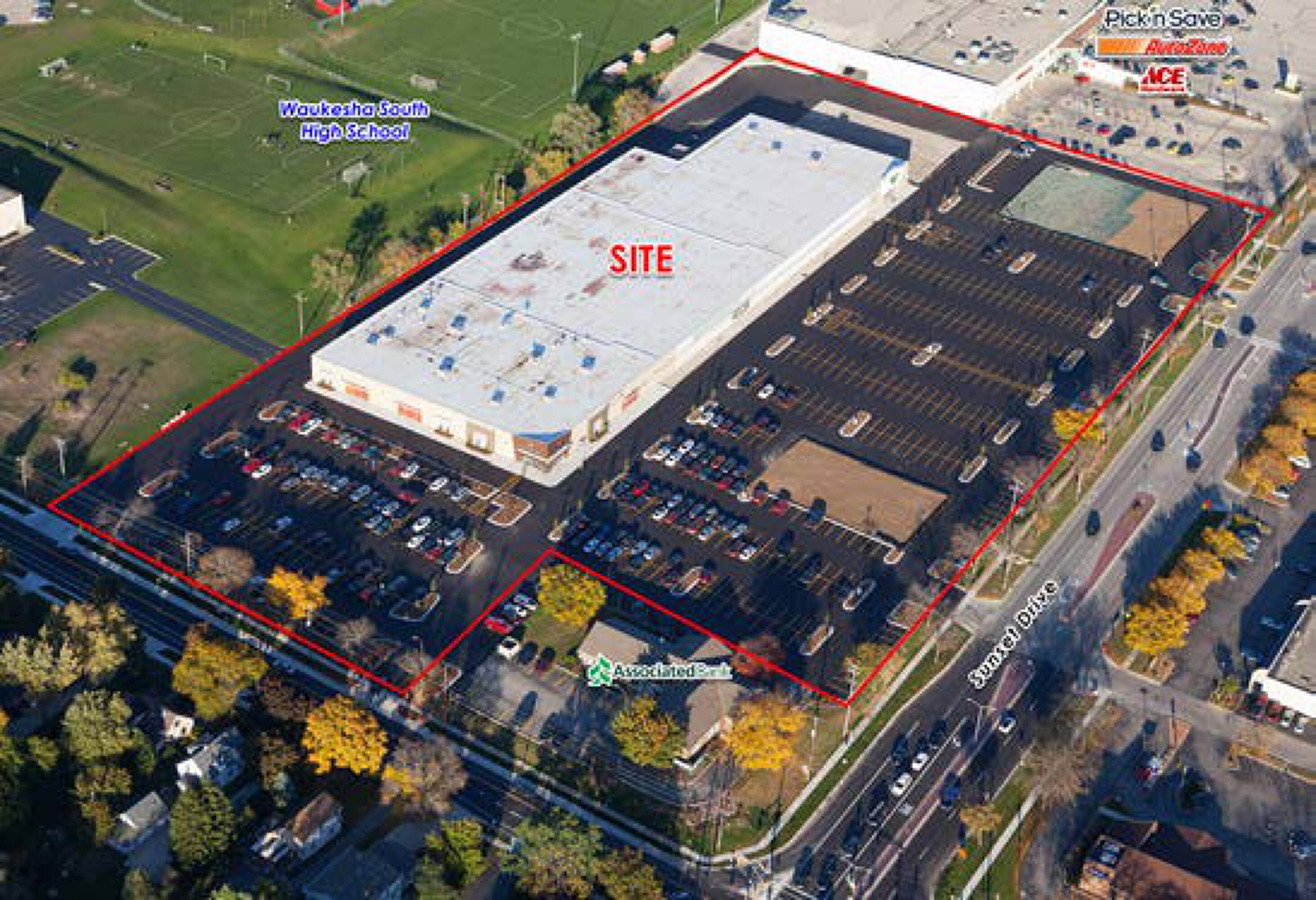 120 E Sunset Dr, Waukesha, WI 53189 Retail Space for Lease Sunset