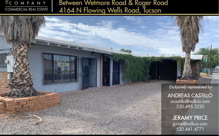 Pictures of Retail, Office, Industrial property located at 4164 N Flowing Wells Rd, Tucson, AZ 85705 for lease - image #1