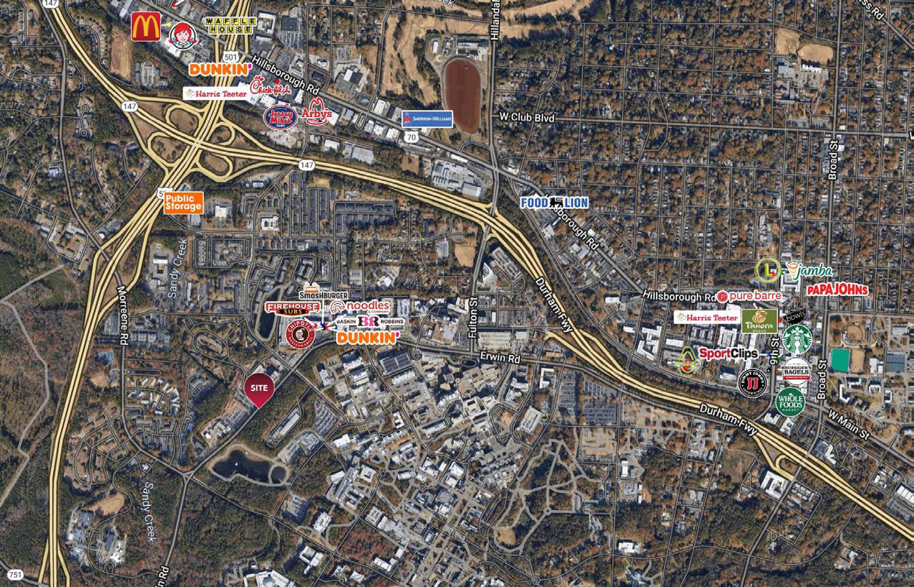 2812 Erwin Rd, Durham, NC 27705