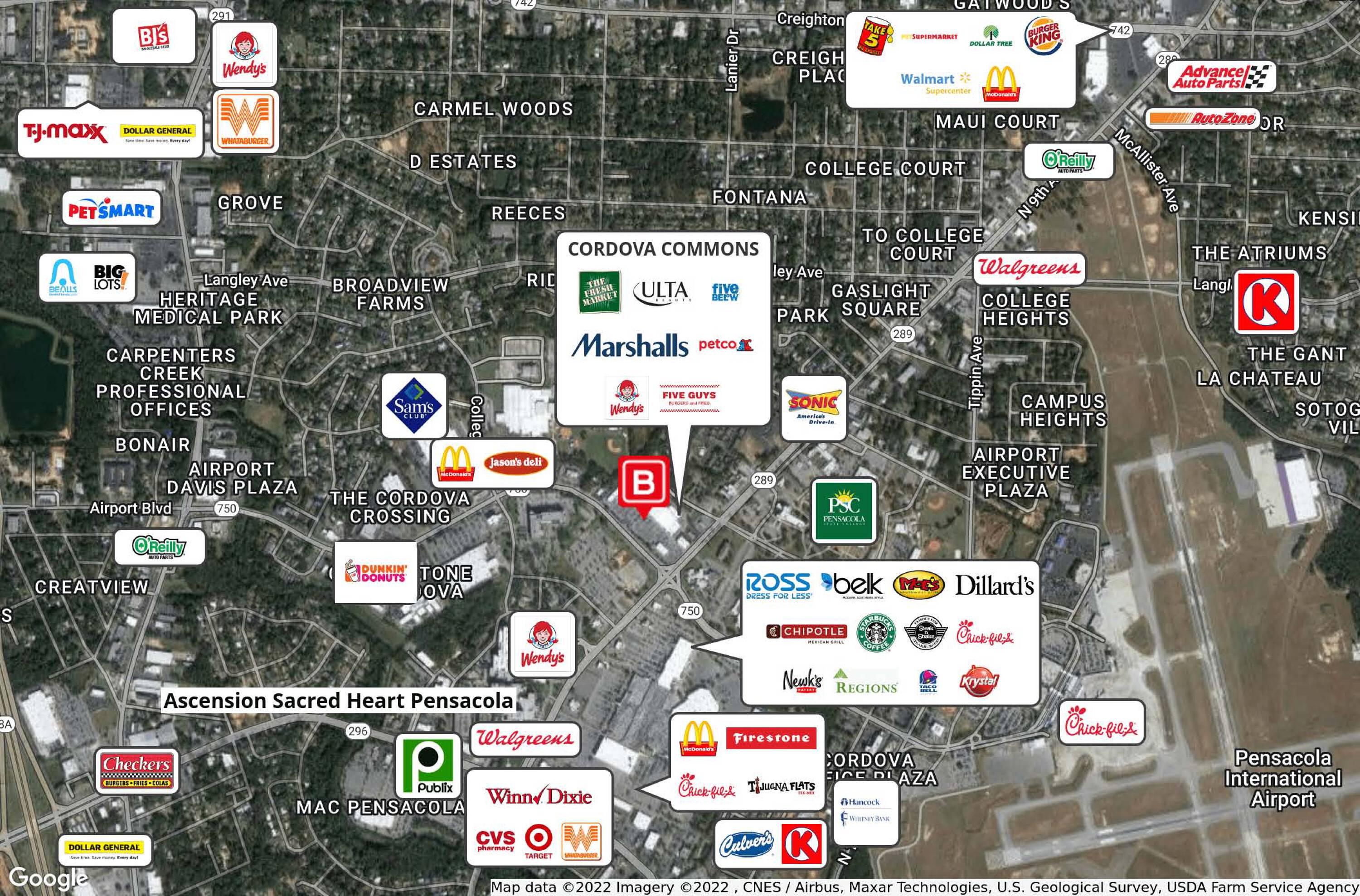 1690 Airport Blvd, Pensacola, FL 32504