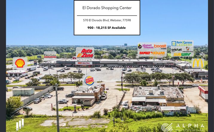 Pictures of Retail property located at 570 El Dorado Blvd, Webster, TX 77598 for lease - image #1