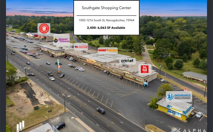 Pictures of Retail property located at 1005-1216 South St, Nacogdoches, TX 75964 for lease - image #1