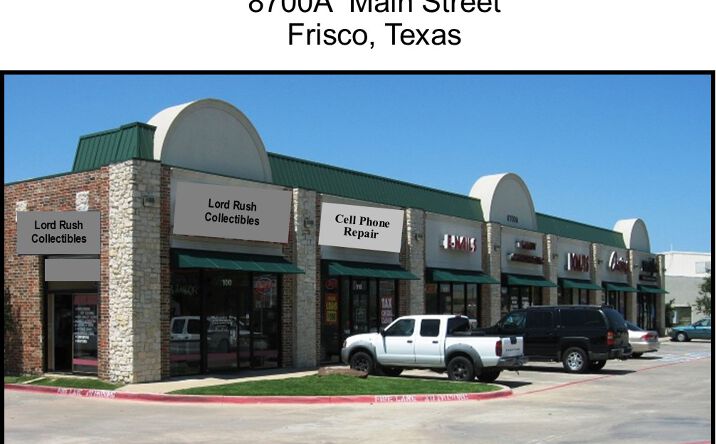 Pictures of Retail property located at 8700a Main St, Frisco, TX 75034 for sales - image #1