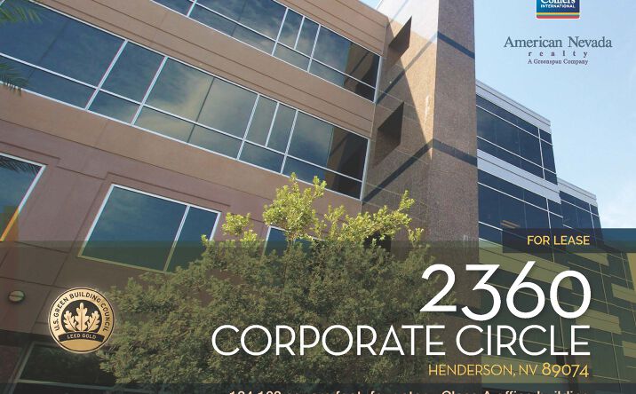Pictures of Office property located at 2360 Corporate Cir, Henderson, NV 89074 for lease - image #1