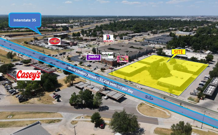 Pictures of Office property located at 2215 W Lindsey St, Norman, OK 73069 for lease - image #1