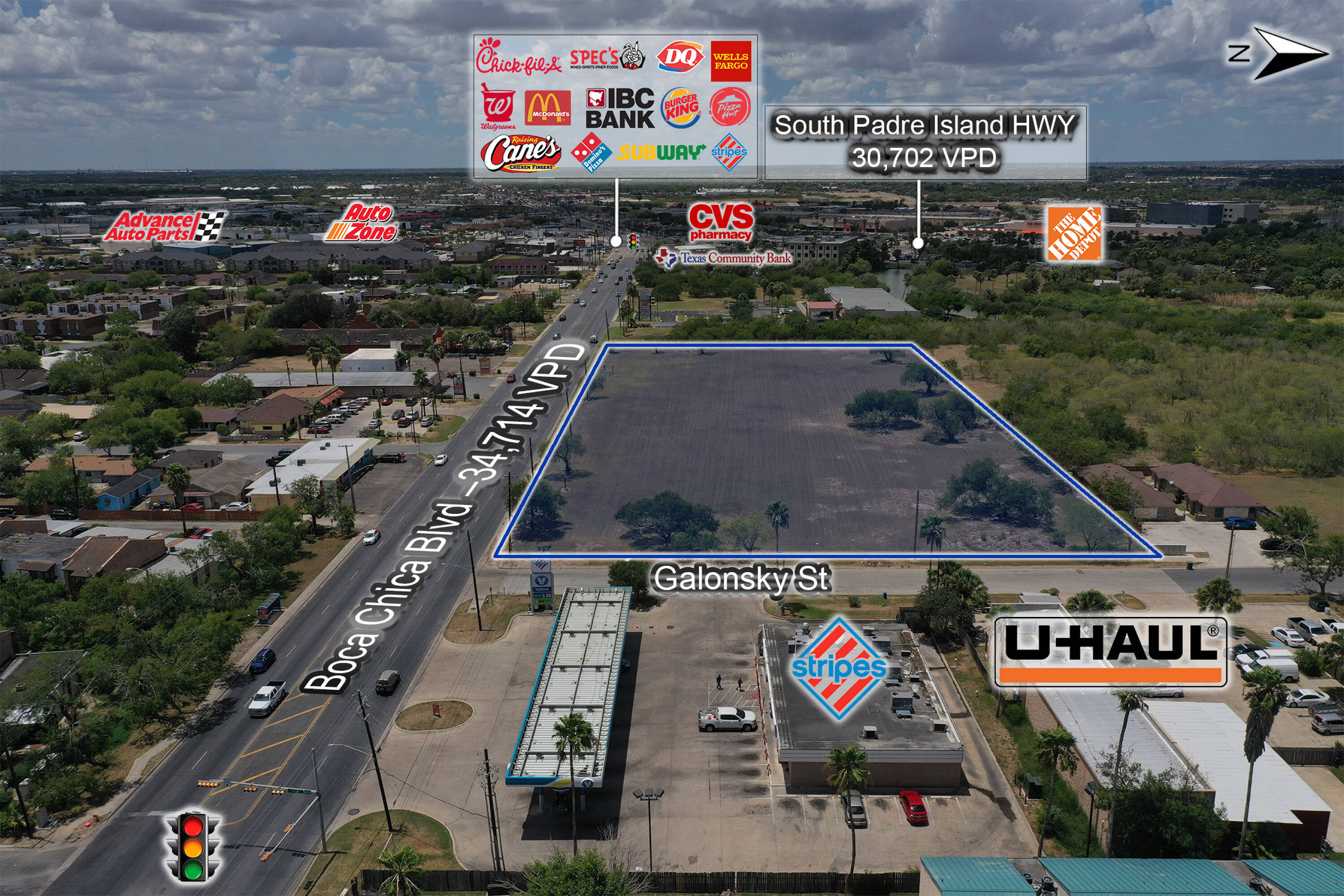 Boca Chica Blvd, Brownsville, TX 78521