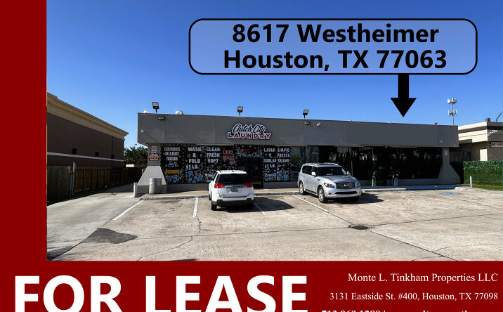 Pictures of Retail property located at 8617 Westheimer Rd, Houston, TX 77063 for lease - image #1