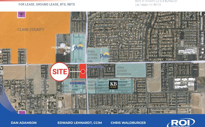 Pictures of Retail, Land property located at W Windmill Ln, Las Vegas, NV 89113 for lease - image #1