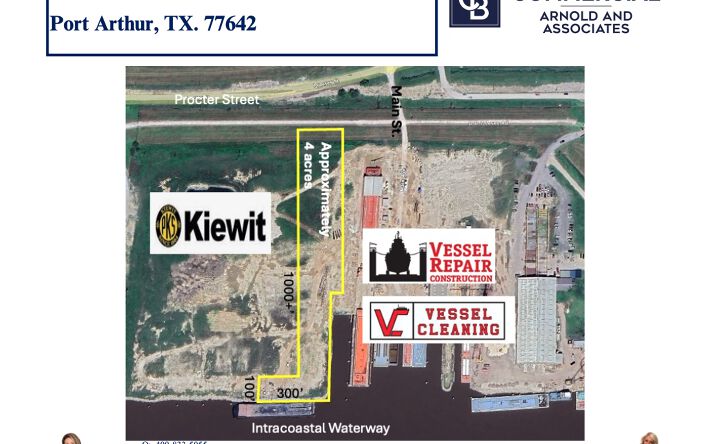 Pictures of Land, Industrial, Special Purpose property located at 5850 Procter St, Port Arthur, TX 77642 for lease - image #1