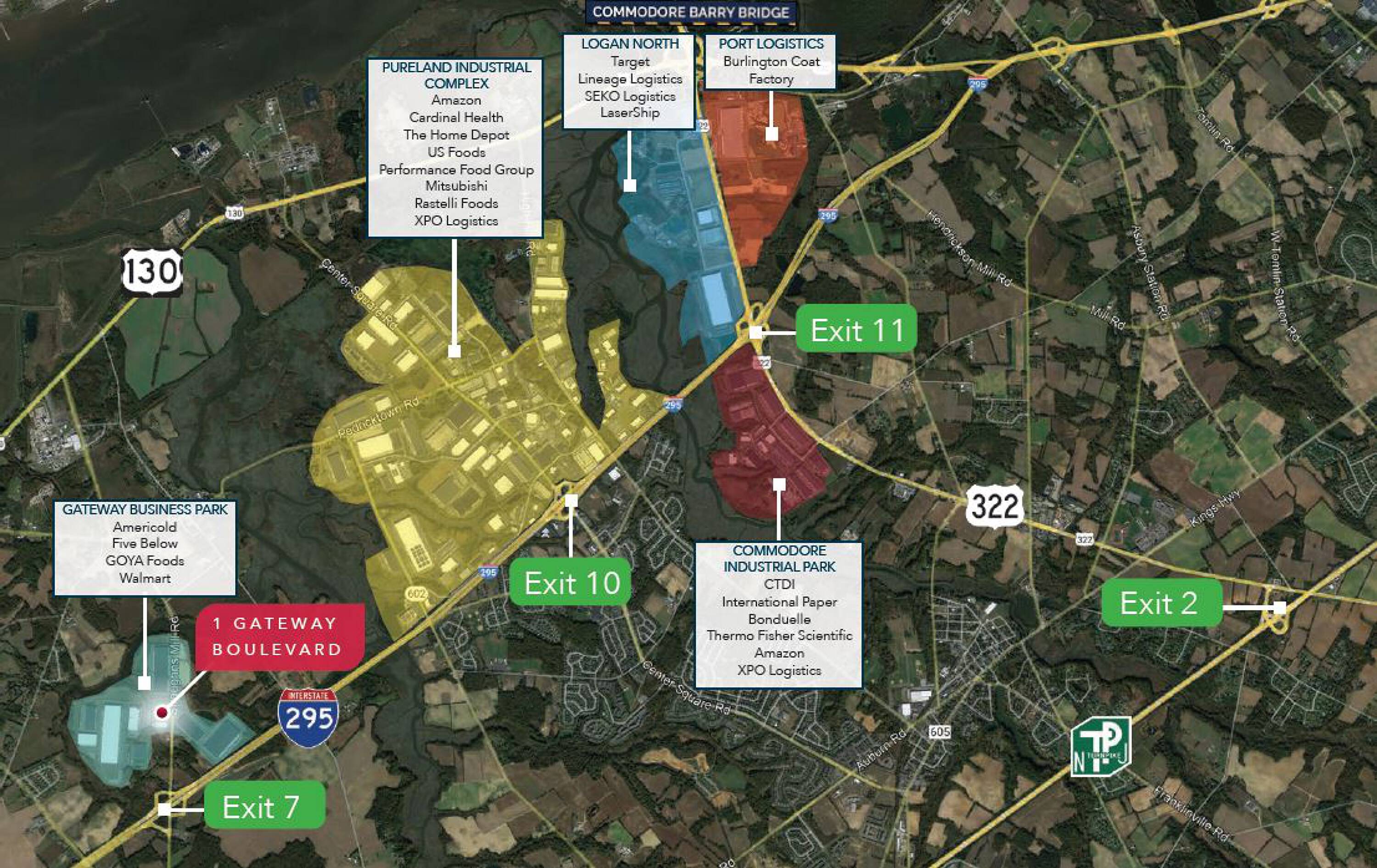 1 Gateway Blvd, Oldmans Township, NJ 08067