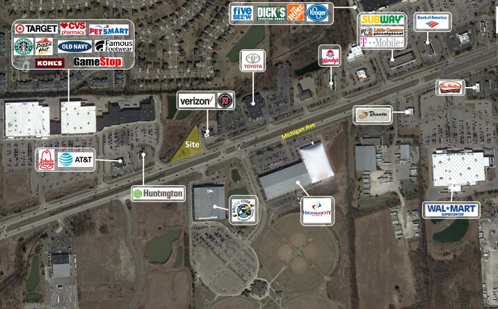 Pictures of Retail, Office, Restaurant property located at 46660 Michigan Ave, Canton, MI 48188 for lease - image #1
