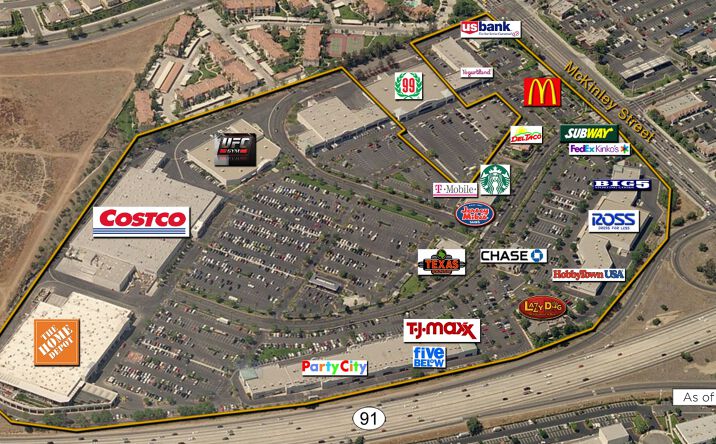 Pictures of Retail property located at Rte. 91 & McKinley St., Corona, CA 92879 for lease - image #1