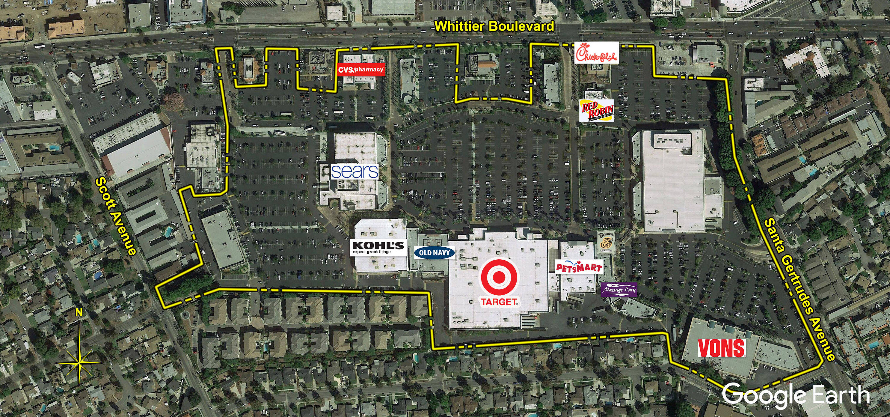 Whittier Blvd. & Santa Gertrudes Ave, Whittier, CA 90603 Retail Space