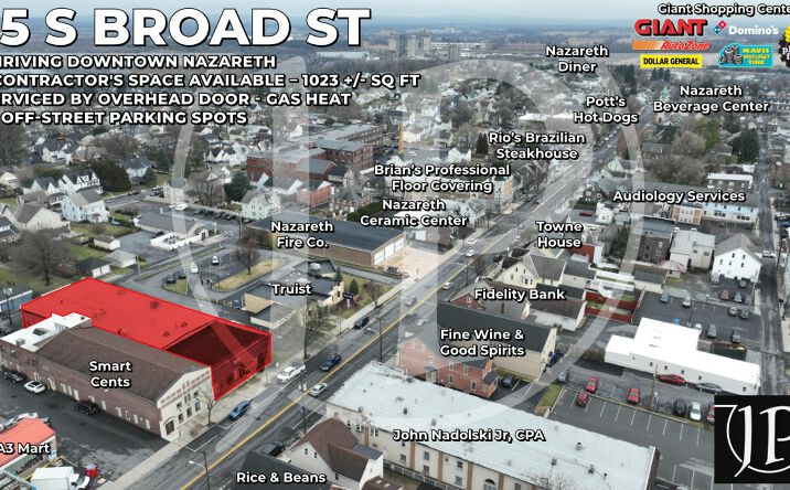 Pictures of Office property located at 25 S Broad St, Nazareth, PA 18064 for lease - image #1