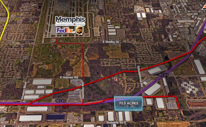 Pictures of Industrial property located at 5501 Tchulahoma Rd, Memphis, TN 38118 for lease - image #1