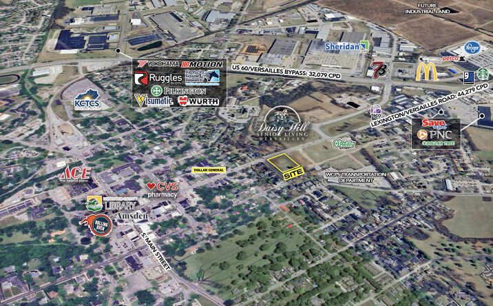 Pictures of Land property located at 101 Maple St, Versailles, KY 40383 for lease - image #1