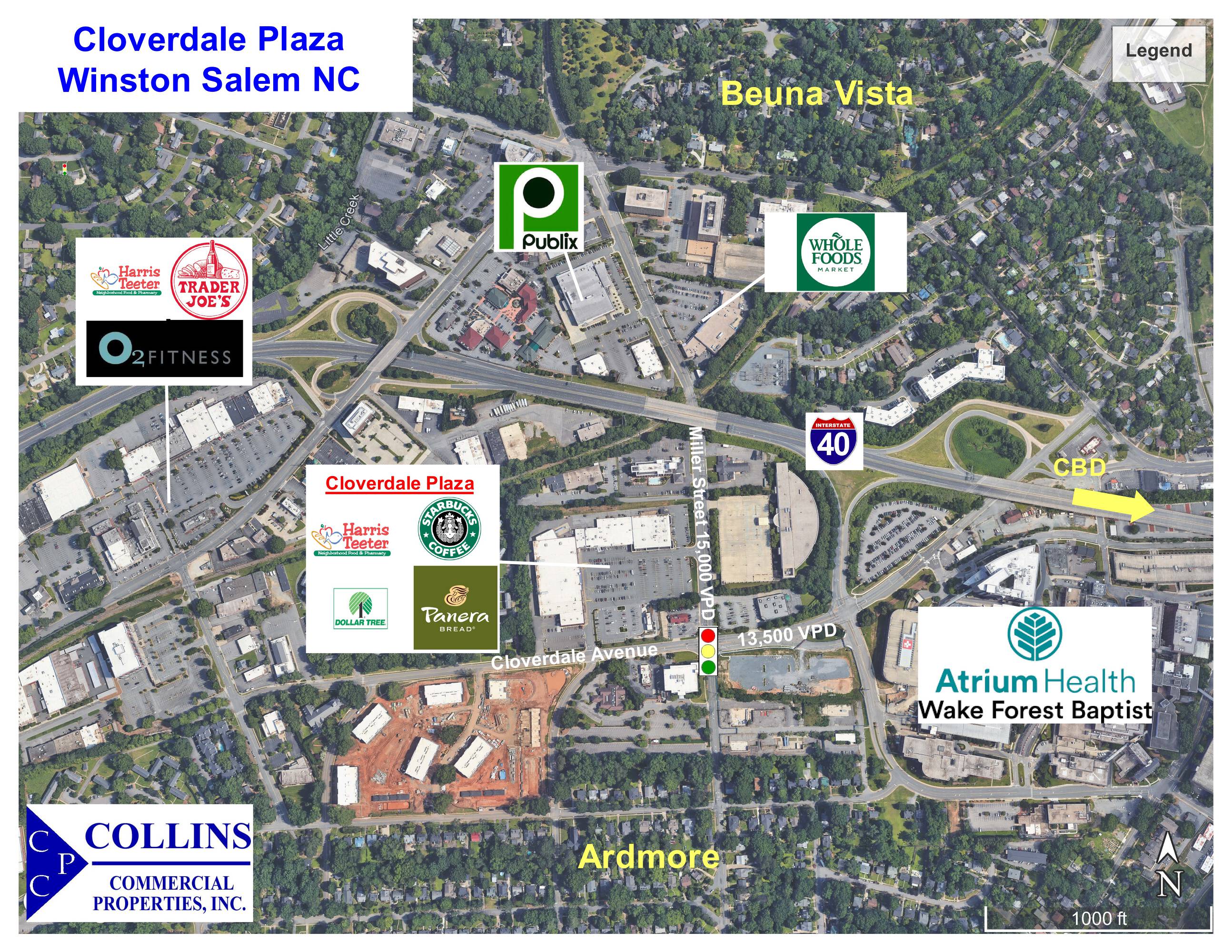 Cloverdale Ave & Miller St, WinstonSalem, NC 27103