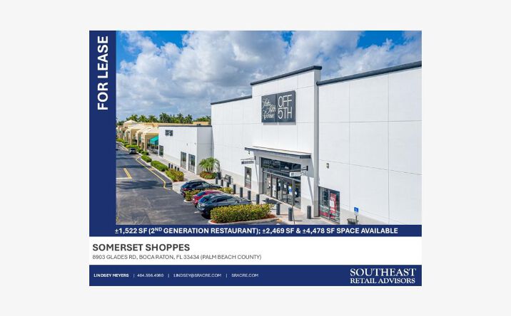 Pictures of Retail property located at 8903 Glades Rd, Boca Raton, FL 33434 for lease - image #1