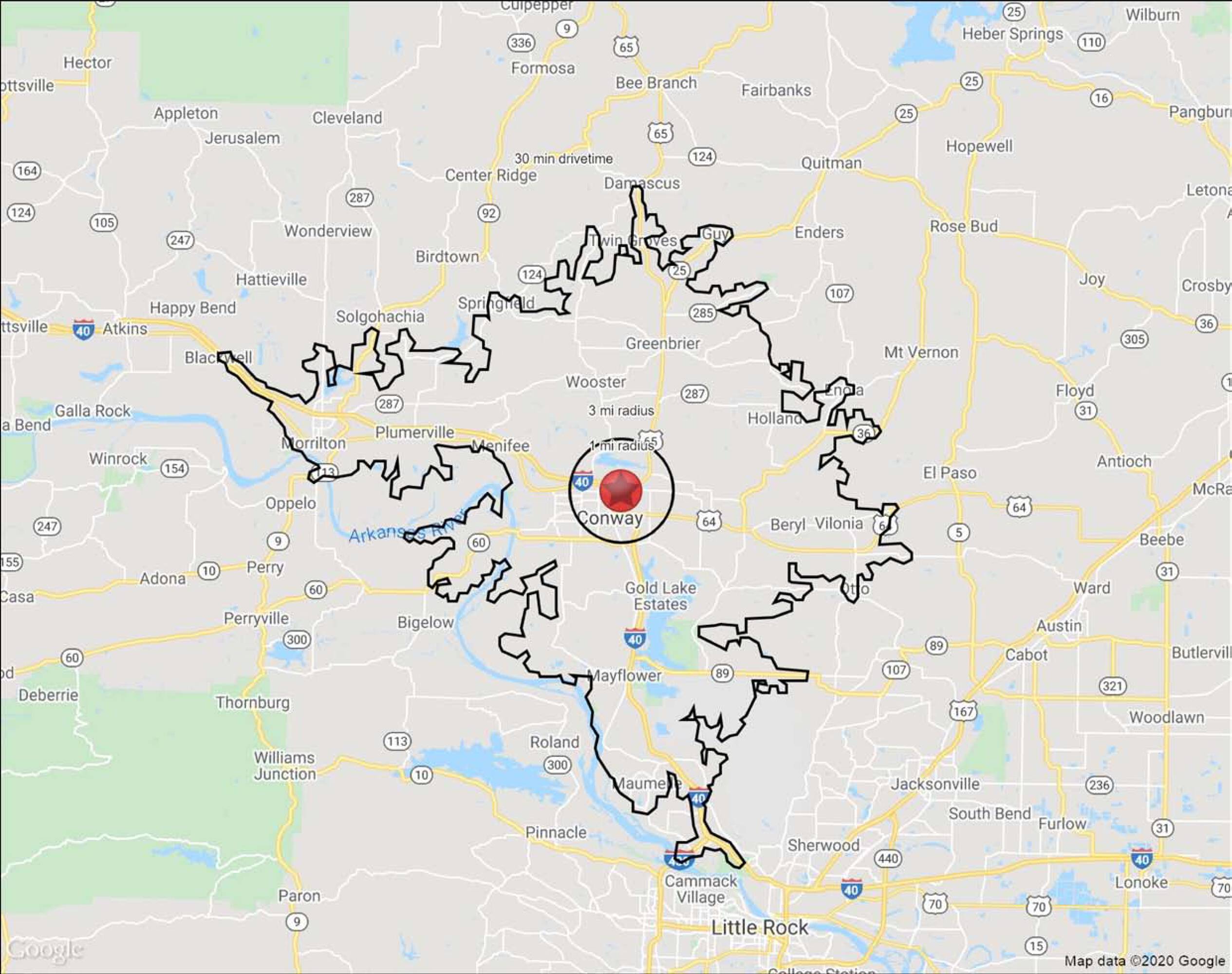 201 Skyline Dr, Conway, AR 72032