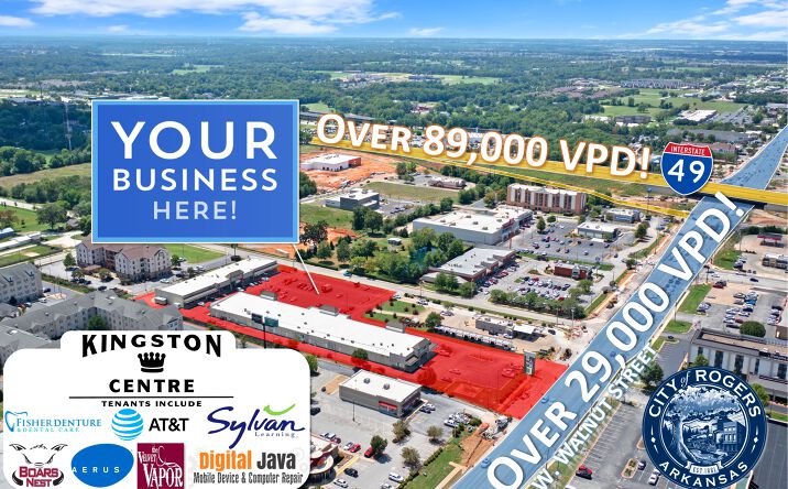 Pictures of Retail property located at 4404 W Walnut St, Rogers, AR 72756 for lease - image #1