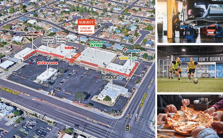 Pictures of Retail property located at 3510-3624 W Bell Rd Glendale, Glendale, AZ 85308 for lease - image #1