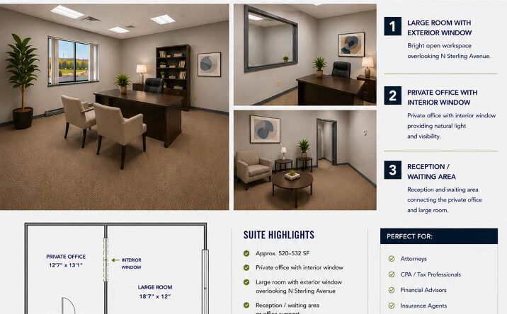 Pictures of Office property located at 4507 N Sterling Ave, Peoria, IL 61615 for lease - image #1