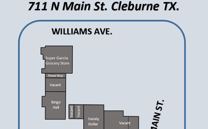 Pictures of Office, Retail property located at 731 N Main St, Cleburne, TX 76033 for lease - image #1