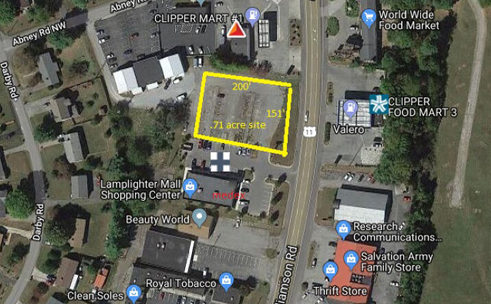Pictures of Land property located at 5610 Williamson Rd, Roanoke, VA 24012 for lease - image #1