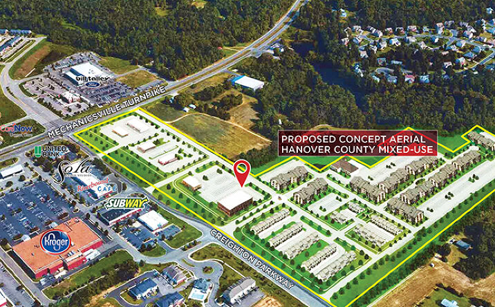 Pictures of Land property located at 6297 Mechanicsville Turnpike, Richmond, VA 23111 for lease - image #1
