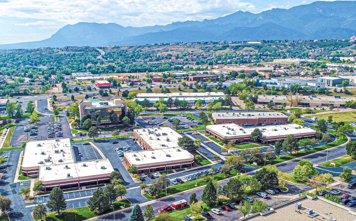 Pictures of Office, Industrial property located at 967-1077 & 1036-1050 Elkton Dr, Colorado Springs, CO 80907 for lease - image #1