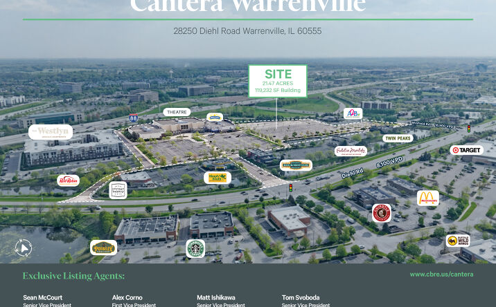 Pictures of Land property located at 88 Diehl Rd, Naperville, IL 60563 for lease - image #1