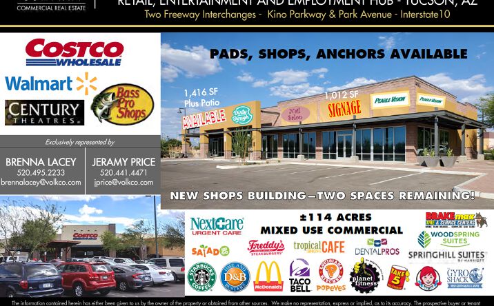 Pictures of Retail, Land property located at Kino Pkwy & Park Ave, Tucson, AZ 85713 for lease - image #1