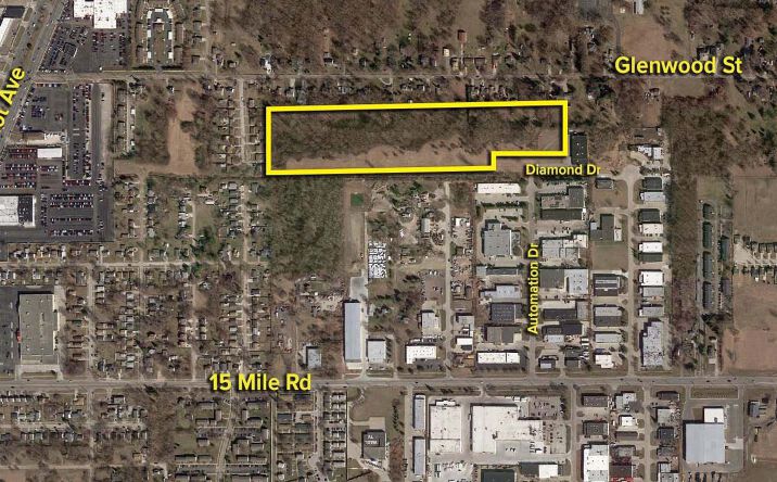 Pictures of Land property located at Diamond Dr, Clinton Township, MI 48035 for lease - image #1