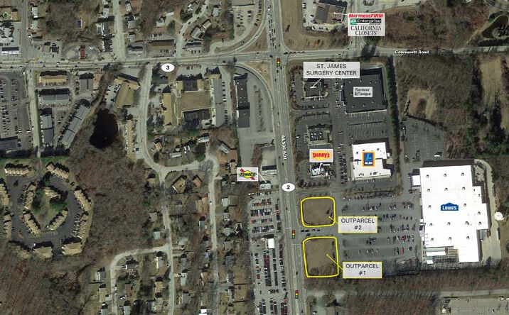 Pictures of Retail, Land, Restaurant property located at 510 Quaker Lane, Warwick, RI 02886 for lease - image #1