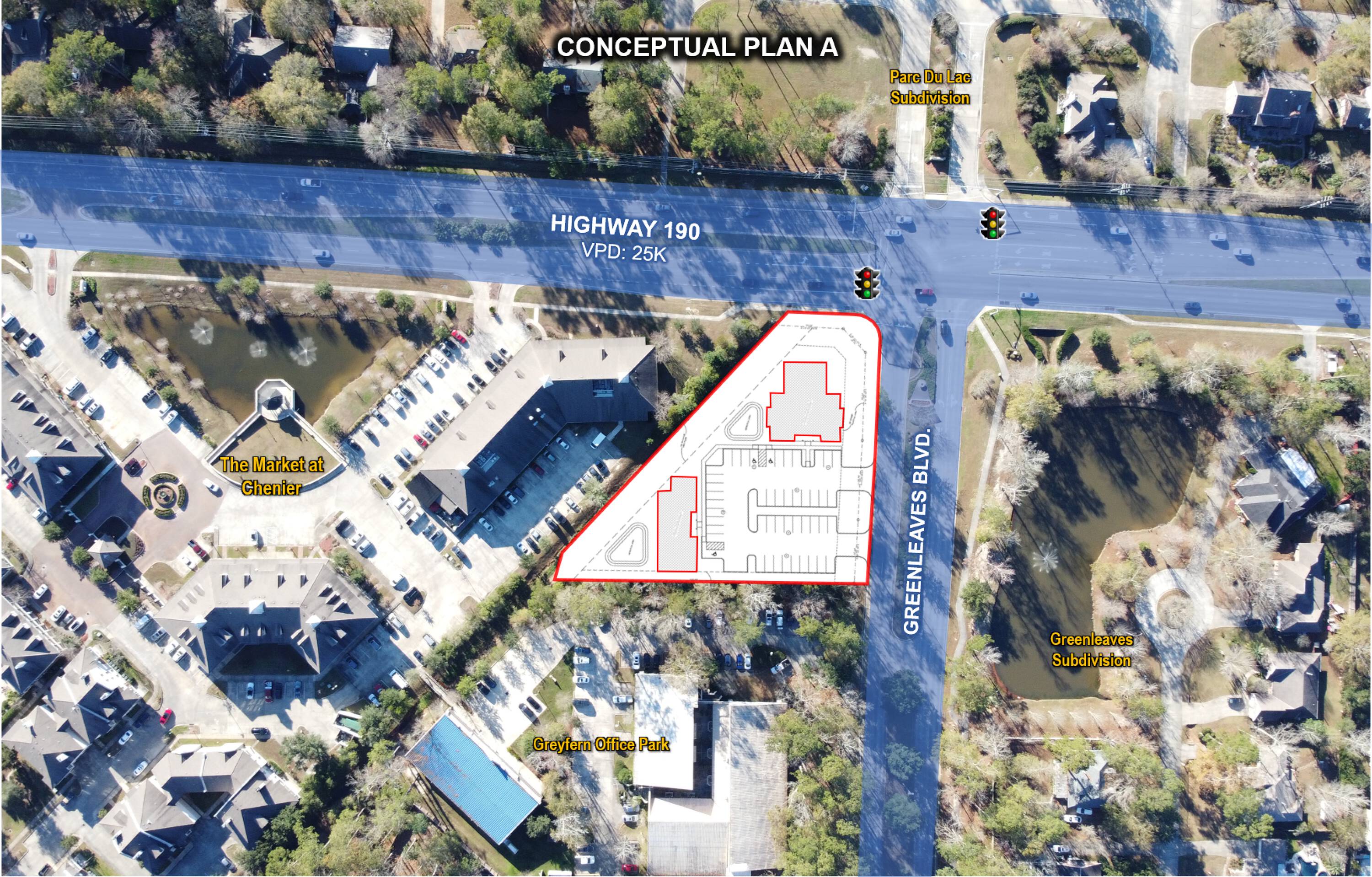 Hwy 190 & Greenleaves Blvd, Mandeville, LA 70448