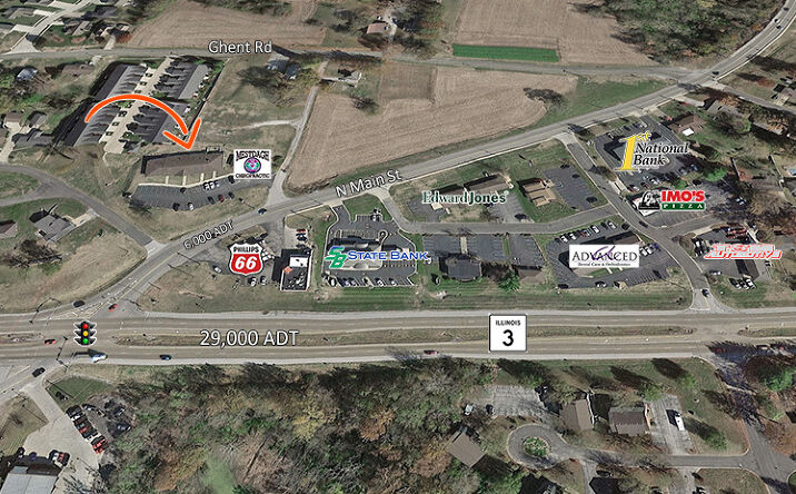 Pictures of Retail, Office property located at 1550 N Main St, Columbia, IL 62236 for lease - image #1