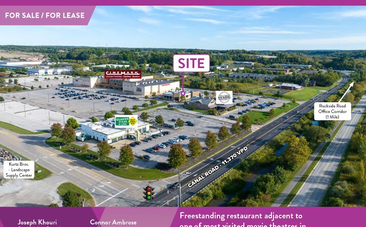 Pictures of Retail, Restaurant, Land property located at 5989 Canal Rd, Valley View, OH 44125 for lease - image #1