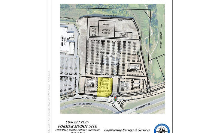 Pictures of Retail, Land property located at 101 Conley Rd, Columbia, MO 65201 for lease - image #1