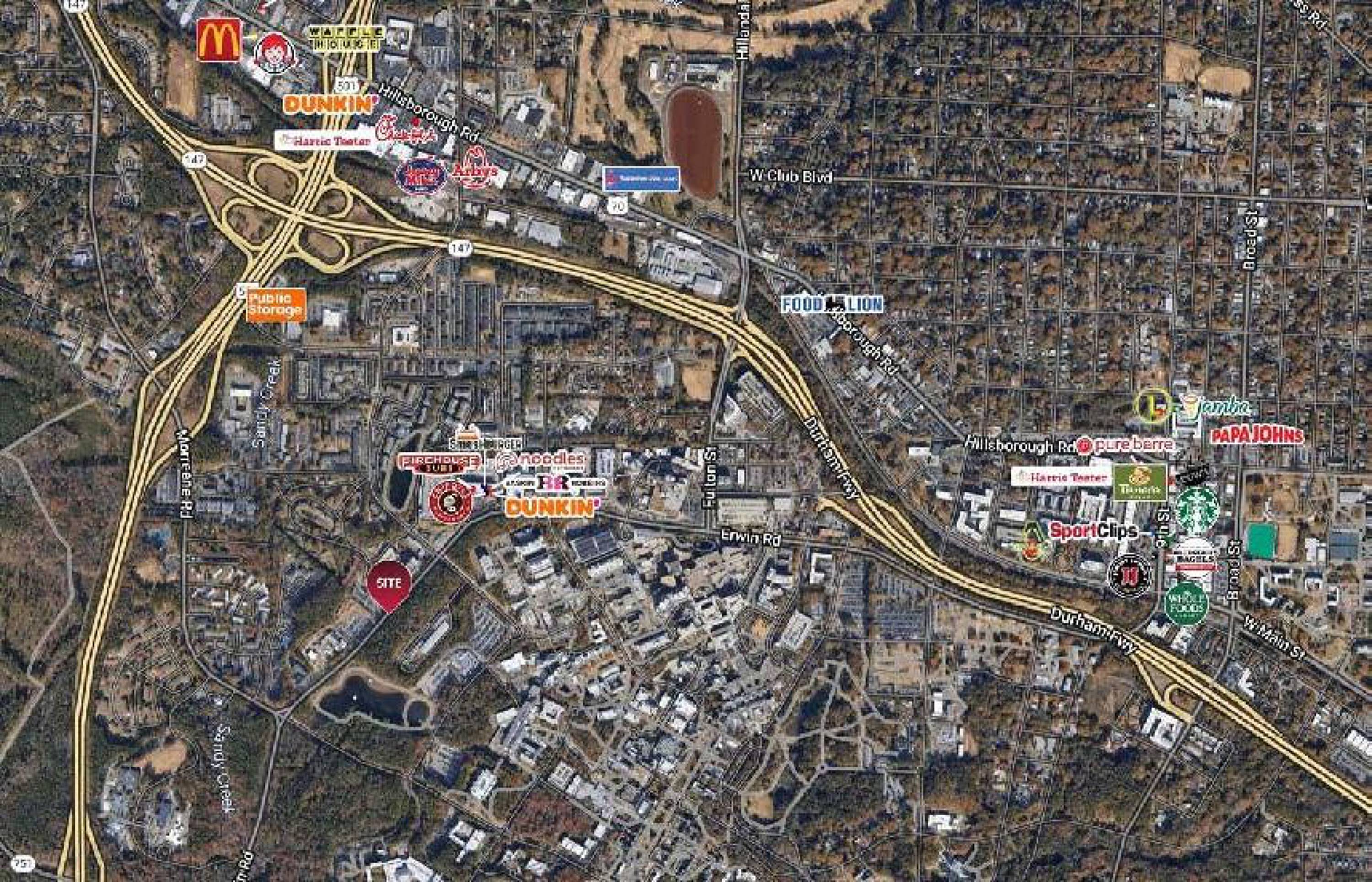 2816 Erwin Rd, Durham, NC 27705 Retail Space for Lease Erwin Terrace I