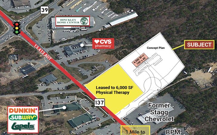 Pictures of Land property located at 172 MA-137, Harwich, MA 02645 for lease - image #1