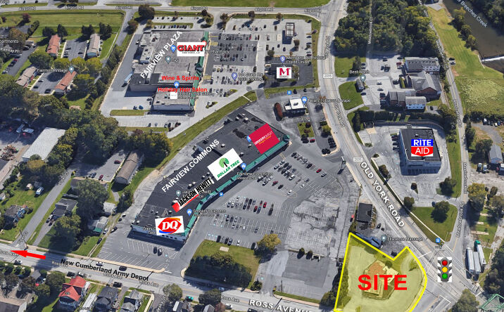 Pictures of Land property located at 1 Ross Ave, New Cumberland, PA 17070 for lease - image #1