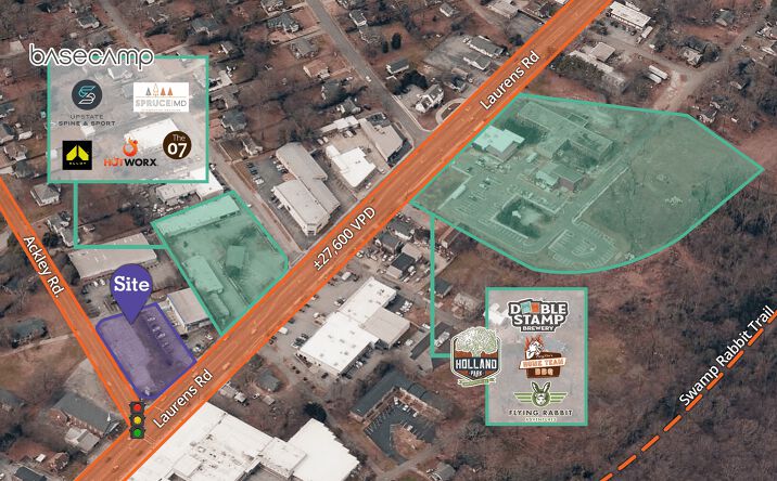 Pictures of Retail, Land property located at 1012 Laurens Rd, Greenville, SC 29607 for lease - image #1
