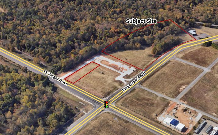 Pictures of Retail, Restaurant property located at Sw Corner of Fe Wright & Ridgecrest Jackson, Jackson, TN 38305 for lease - image #1