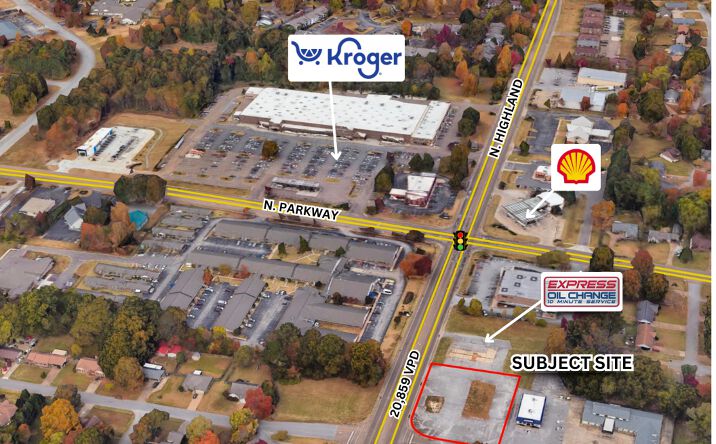 Pictures of Land property located at 3100 N Highland Ave, Jackson, TN 38305 for lease - image #1