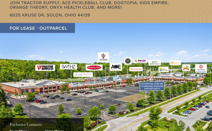 Pictures of Retail, Restaurant, Special Purpose property located at 6025 Kruse Dr, Solon, OH 44139 for lease - image #1