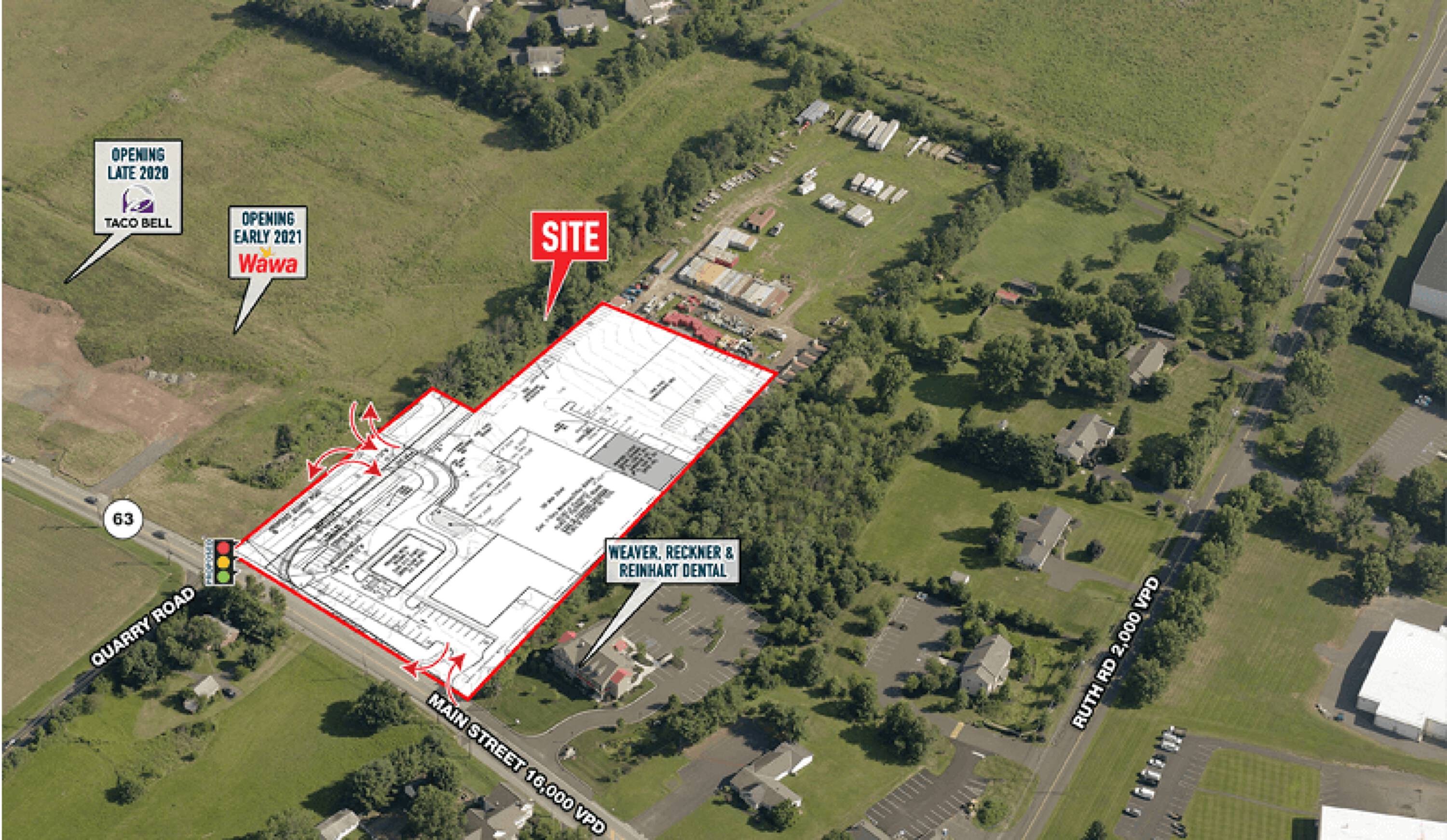 Quarry Road & Sumneytown Pike (Route 63), Harleysville, PA 19438