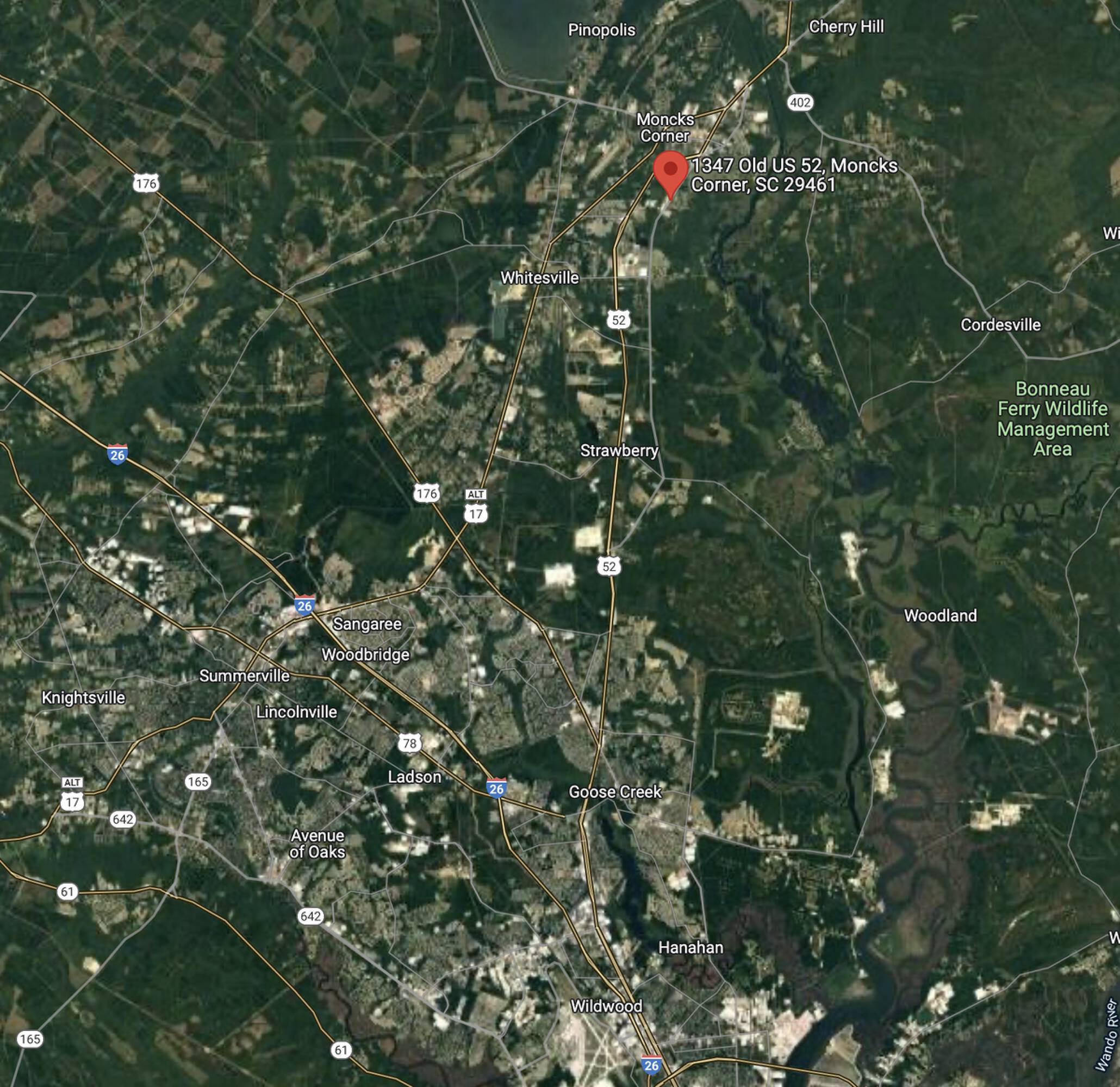 1347B Old U.S. 52, Moncks Corner, SC 29461 Land for Lease Land for