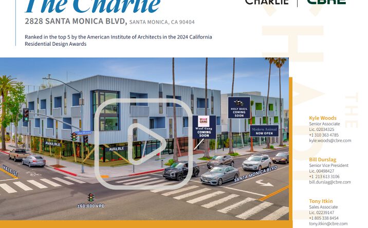 Pictures of Retail property located at 2828 Santa Monica Blvd, Santa Monica, CA 90404 for lease - image #1